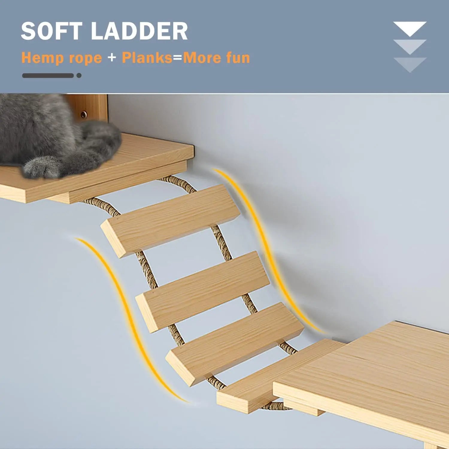 猫墙家具（模块化壁挂攀爬系统）